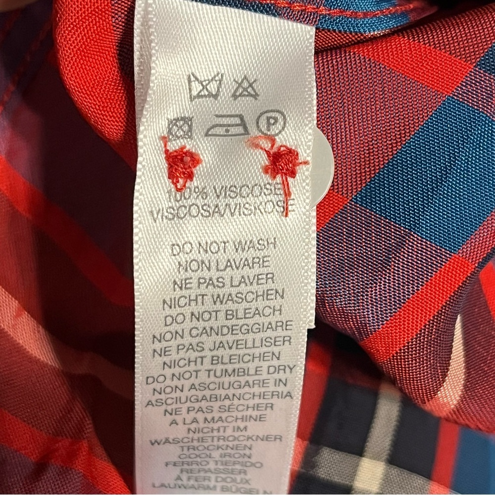PS Paul Smith red plaid shirt - Picture 7 of 7